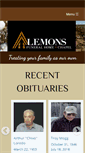 Mobile Screenshot of lemonsfunerals.com